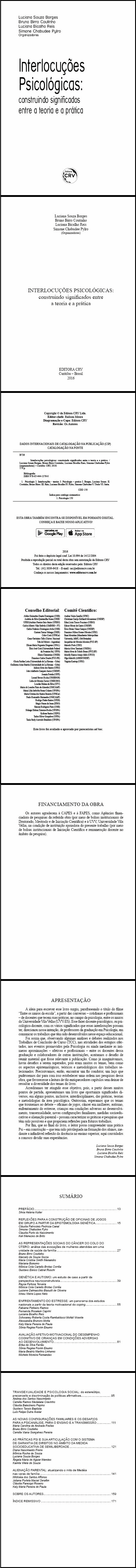 INTERLOCUÇÕES PSICOLÓGICAS:<br>construindo significados entre a teoria e a pratica